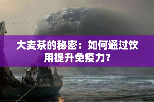 大麦茶的秘密：如何通过饮用提升免疫力？