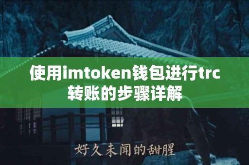 使用imtoken钱包进行trc转账的步骤详解