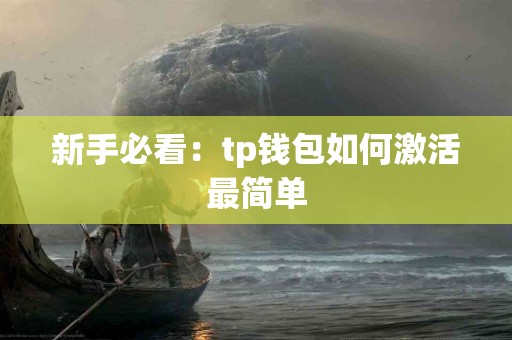 新手必看：tp钱包如何激活最简单