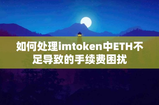 如何处理imtoken中ETH不足导致的手续费困扰
