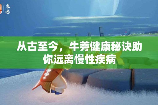 从古至今，牛蒡健康秘诀助你远离慢性疾病