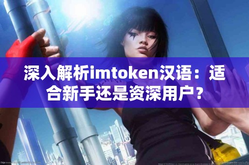 深入解析imtoken汉语：适合新手还是资深用户？