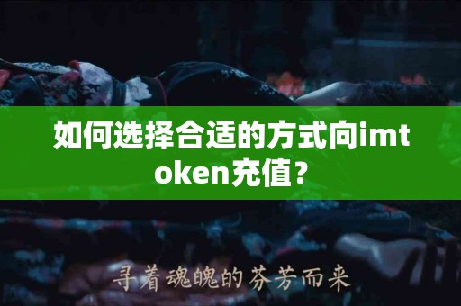 如何选择合适的方式向imtoken充值？