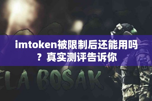 imtoken被限制后还能用吗？真实测评告诉你