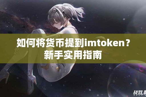 如何将货币提到imtoken？新手实用指南