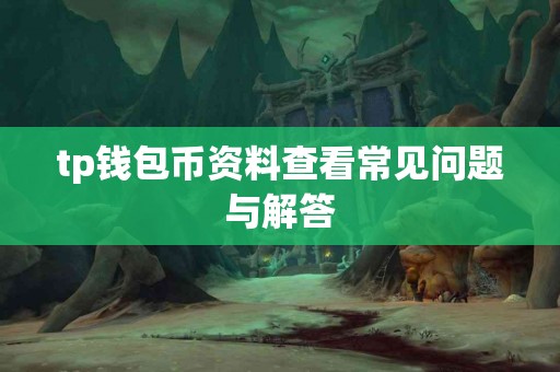 tp钱包币资料查看常见问题与解答