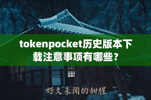 tokenpocket历史版本下载注意事项有哪些？