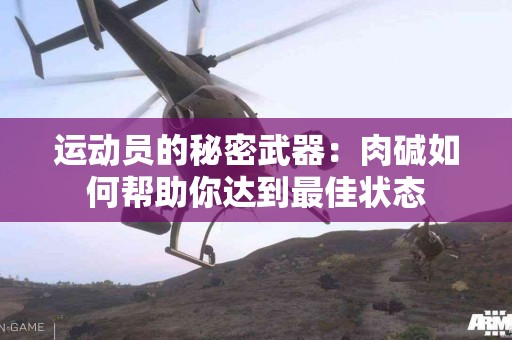 运动员的秘密武器：肉碱如何帮助你达到最佳状态