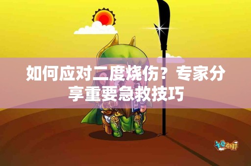 如何应对二度烧伤？专家分享重要急救技巧